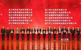 公司榮獲2021年度海寧市兩大榮譽(yù)獎(jiǎng)項(xiàng)